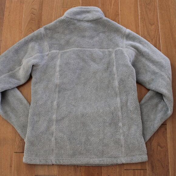 Patagonia Women's Re-Tool T-Snap Fleece Pullover Sweater Gray White 25443 Small - Picture 5 of 7